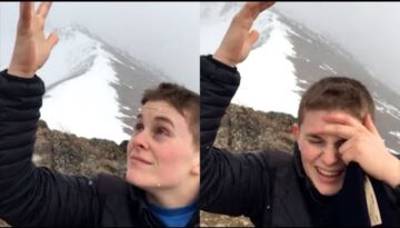 Mountain Creates Extreme Static Electricity