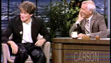 Robin Williams Crazy First Appearance on Johnny Carson’s Tonight Show