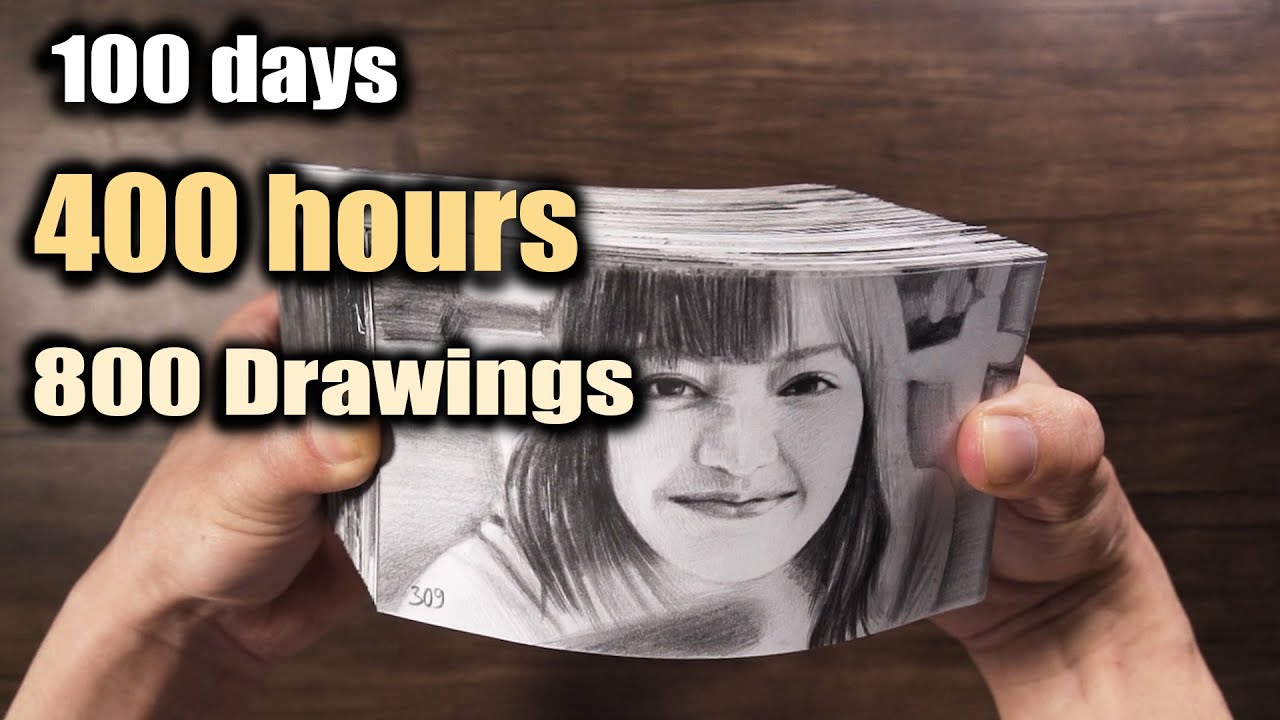 This Amazing Flipbook Art Took 100 Days To Draw