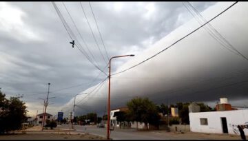 Giant Cloud Rolls Through Neighborhood