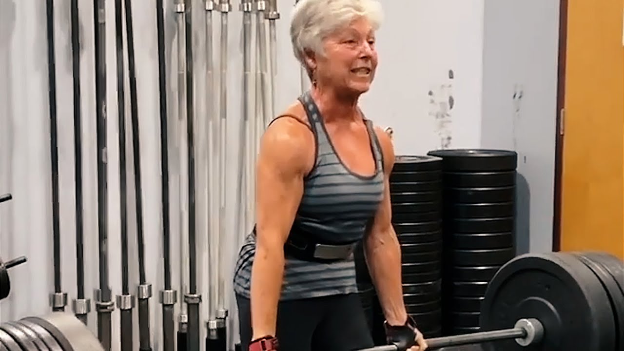 Elderly Woman Deadlifts Huge Weight – Best of the Week