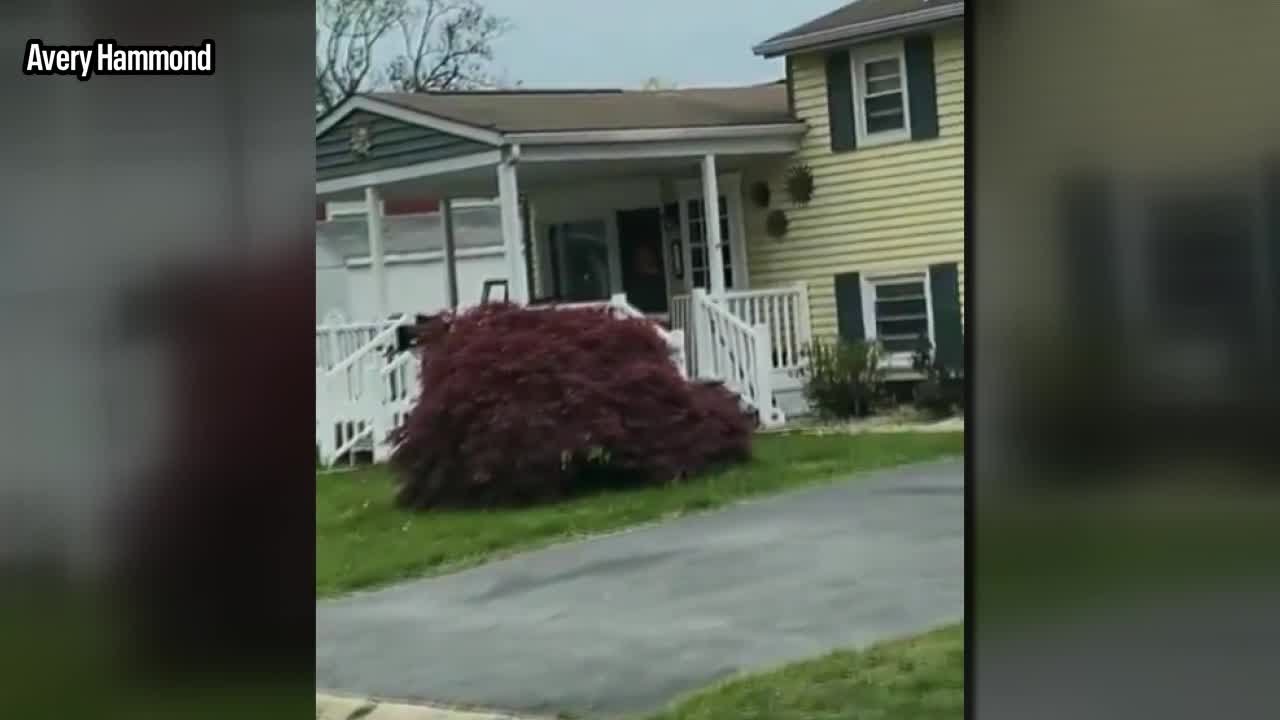 Maryland Woman Sets Fire to Home Then Sits Back in Lawn Chair