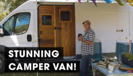 A Woman’s Stunning Camper Van Conversion