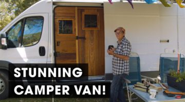 A Woman’s Stunning Camper Van Conversion