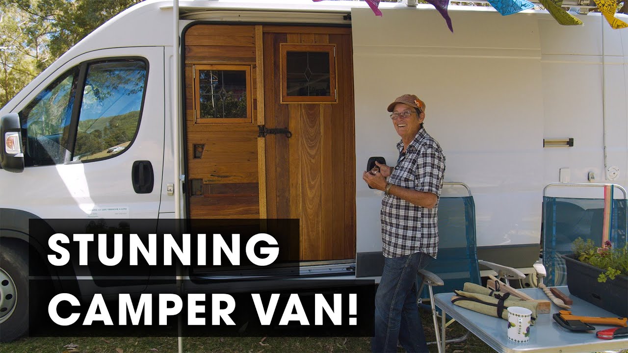 A Woman’s Stunning Camper Van Conversion