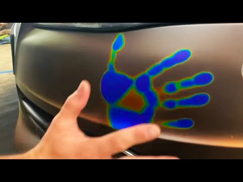 Heat-Sensitive Car Paint