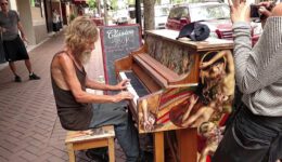 Homeless Ex-Marine Will Take Your Breath Away Playing Piano in the Streets