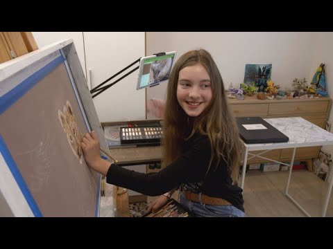 Amazing 12-Year Old Realistic Artist