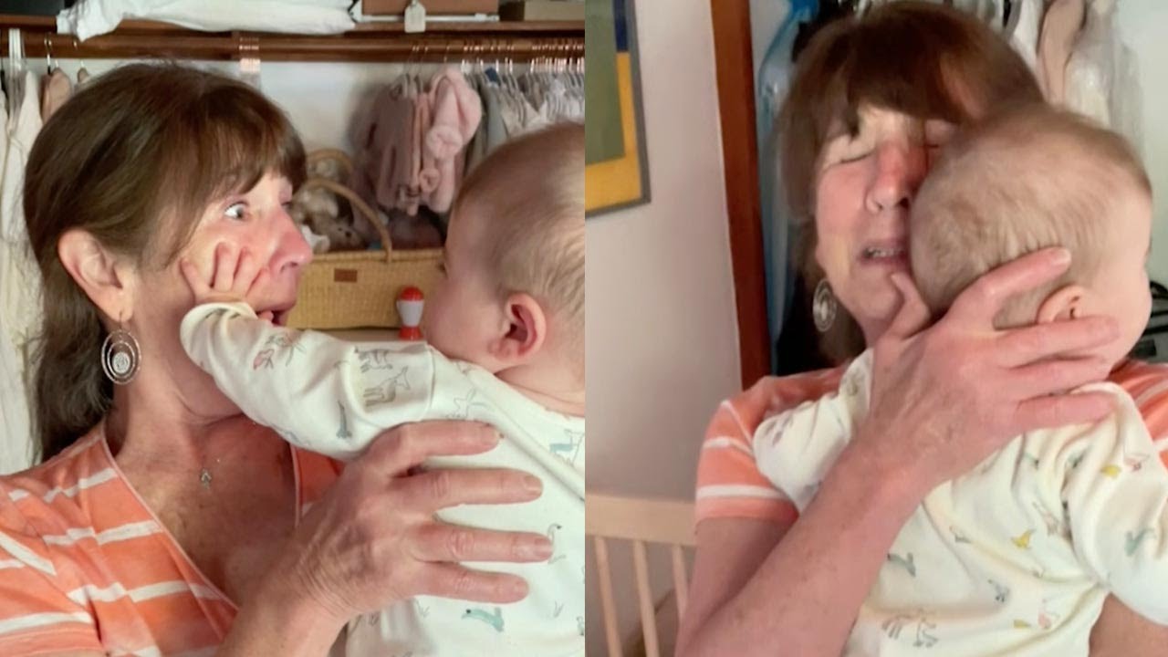 Grandma Finally Meets Her Granddaughter After Five Months