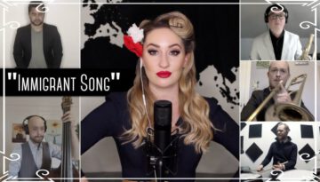 Immigrant Song” (Led Zeppelin) 1940s Swing Cover by Robyn Adele Anderson