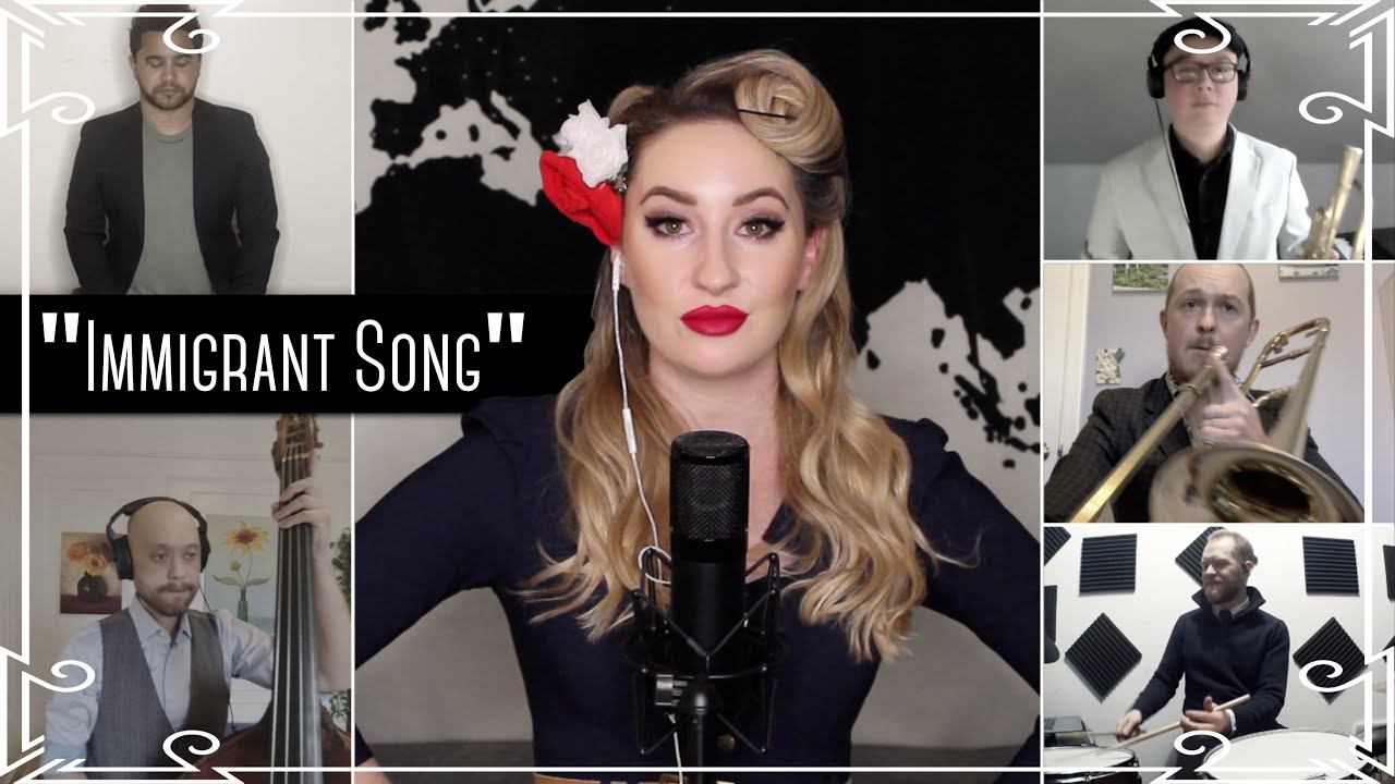 Immigrant Song” (Led Zeppelin) 1940s Swing Cover by Robyn Adele Anderson