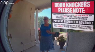 No Soliciting Sign That Works Like A Charm!