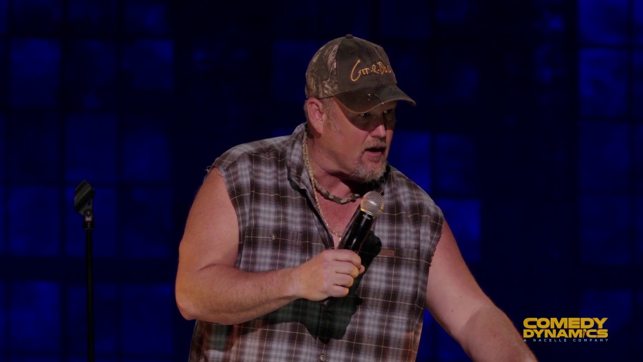 Larry the Cable Guy on Garage Sale Customers