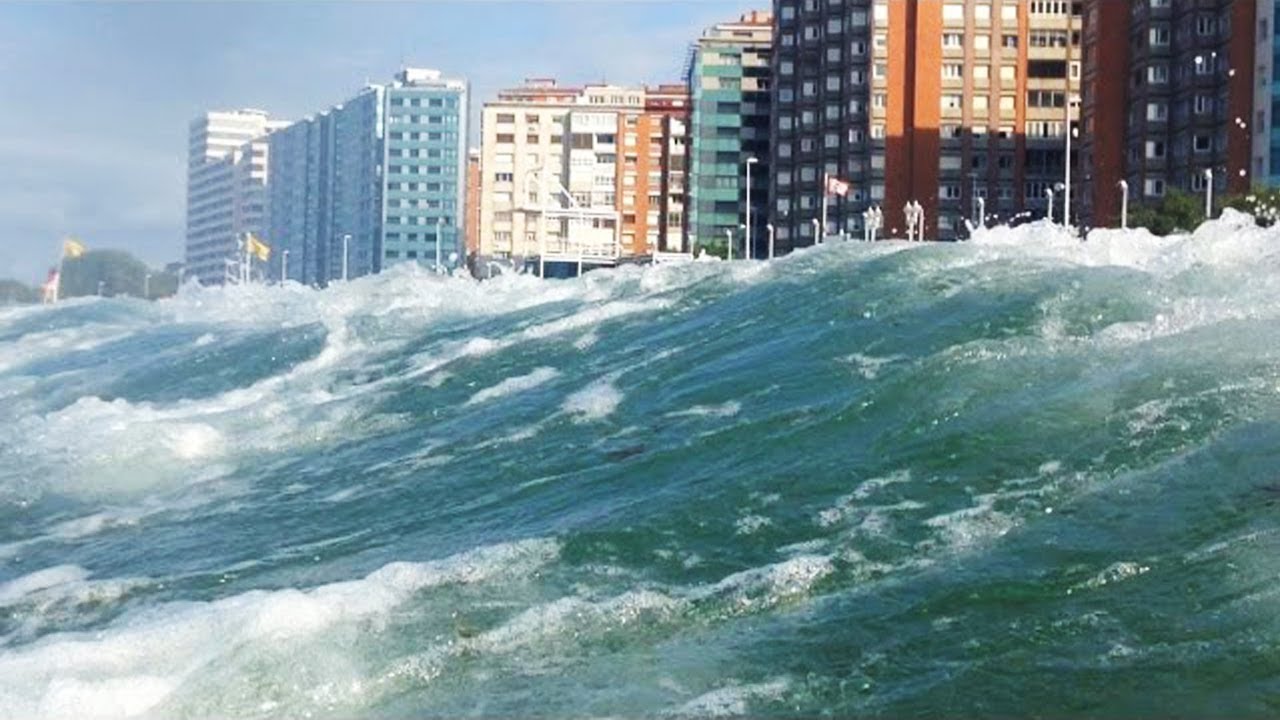 NASA Captures World’s Biggest Tsunami Waves Heading Towards Land