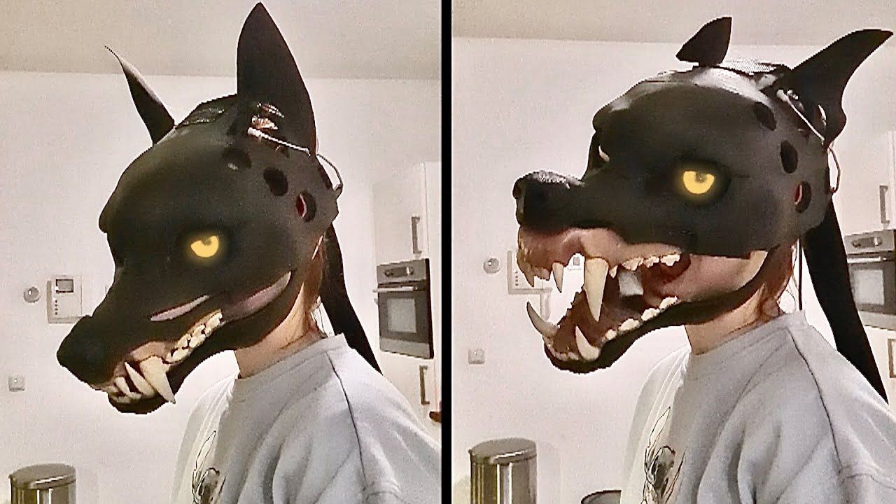 An Extremely Realistic Halloween Mask