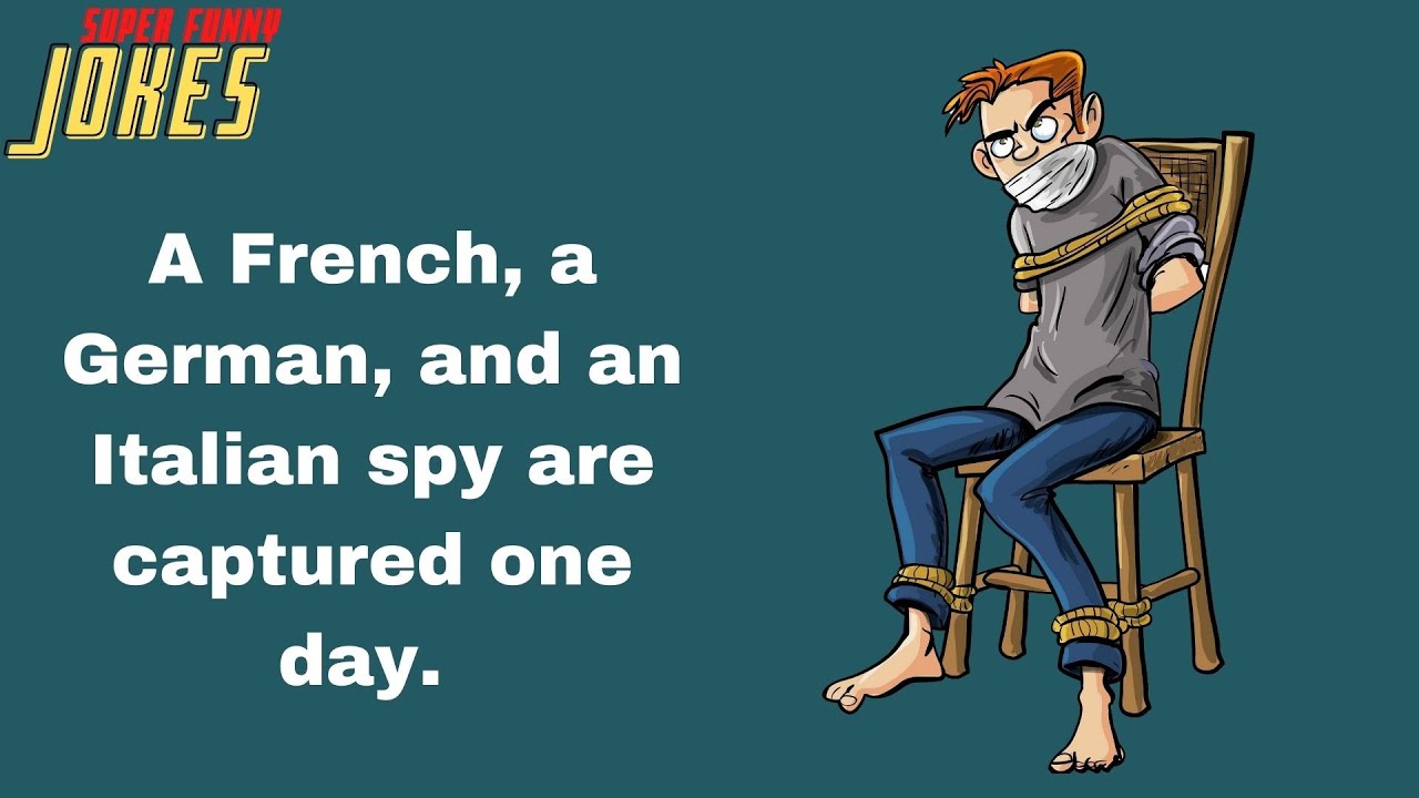 Funny Joke: Captured Spies