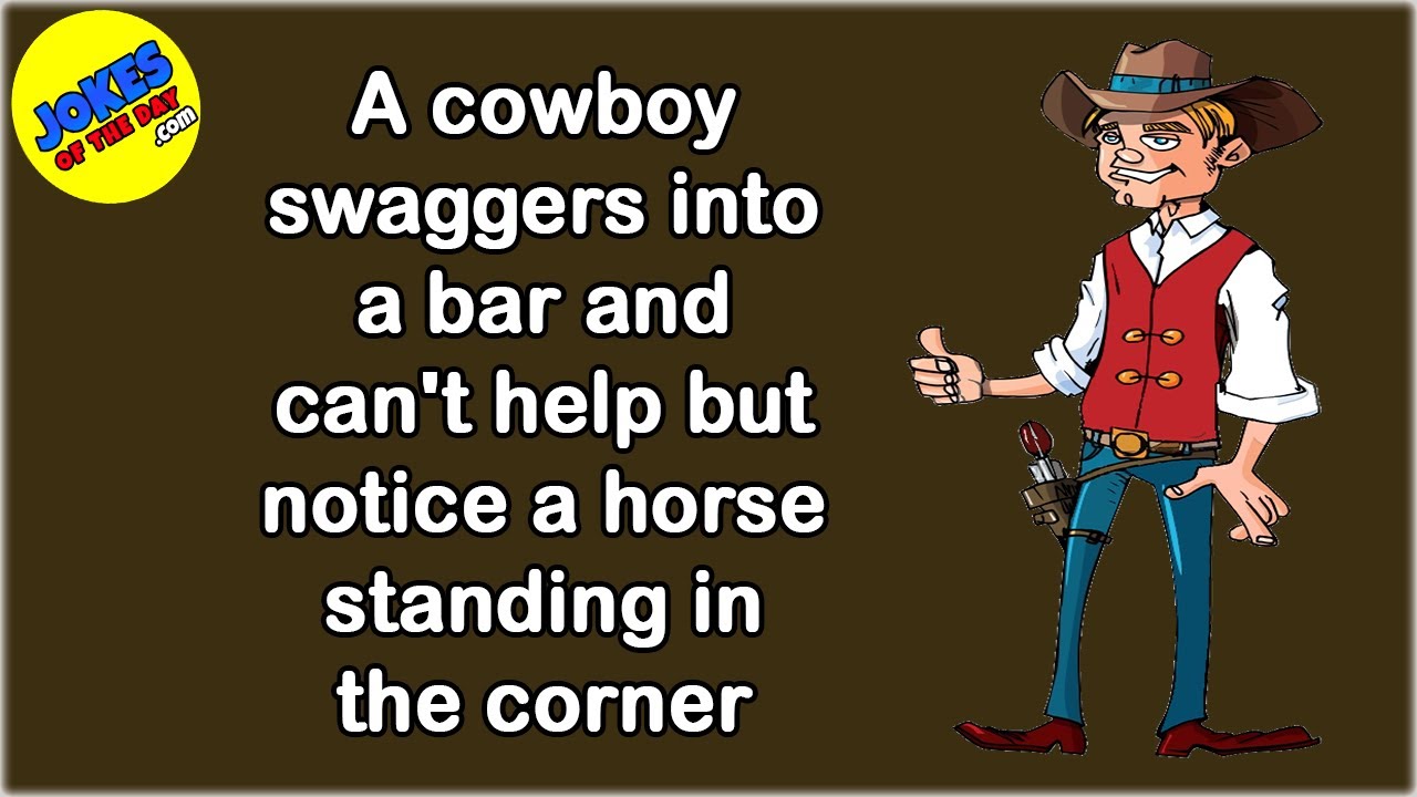 Funny Joke: Horse in a Bar