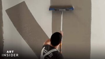 Professional Painter Shows The Fastest Way To Paint A Wall