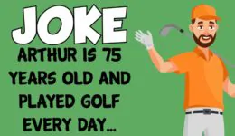 Funny Joke: 75 Years Old Golfer