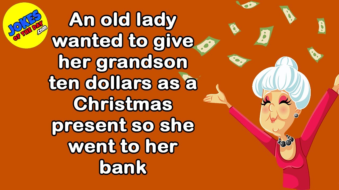 Funny Joke: Senior at a Bank