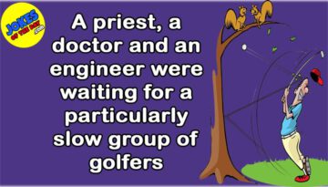 Funny Joke: Slow Group of Golfers