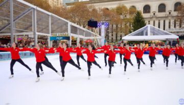 Walking in a Winter Wonderland – Synchronized Skating Team Haydenettes