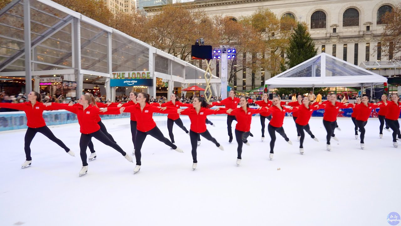 Walking in a Winter Wonderland – Synchronized Skating Team Haydenettes