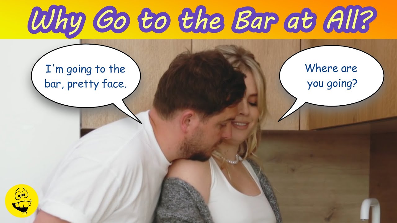 Funny Joke: Newlywed Husband Wants to Go to the Bar