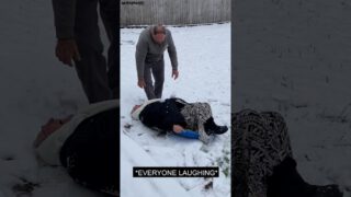 Grandparents Go Sledding