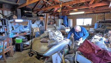 Epic Barn Find: Historic 1957 Corvette Custom Show Car Dug Out After 57-Year Hibernation