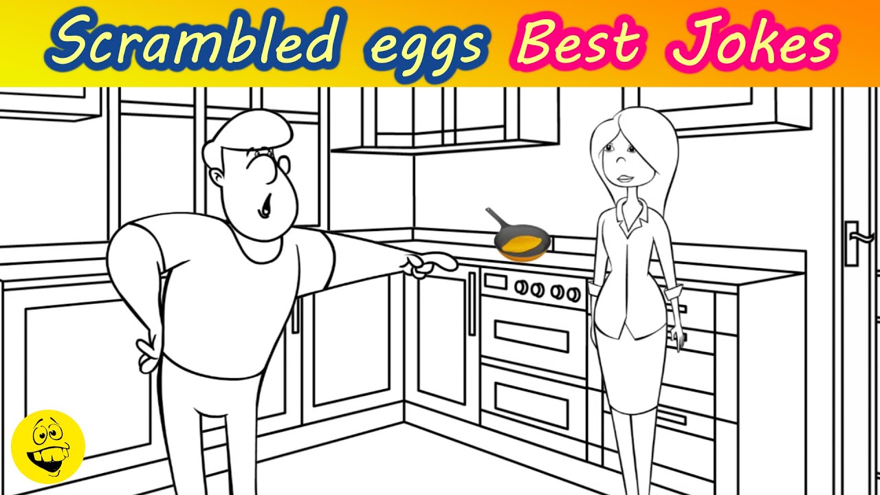 Funny Joke: A Wife Makes Scrambled Eggs