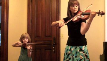 6 Year Old Girl Bach Violin Recital