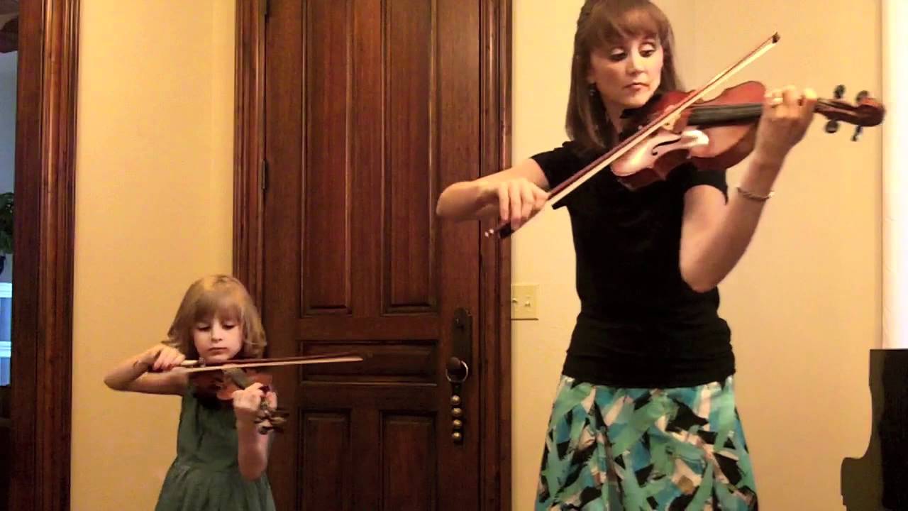 6 Year Old Girl Bach Violin Recital