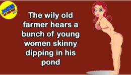 Funny Joke: Skinny Dipping on a Farm