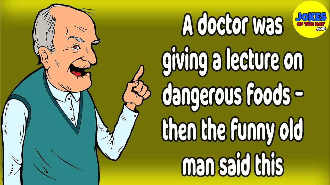 Funny Joke: A Lecture on Dangerous Foods