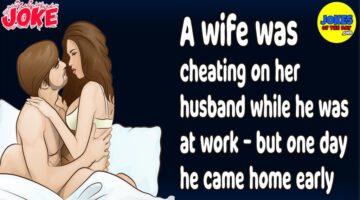 Funny Joke: Cheating Lover in the Closet