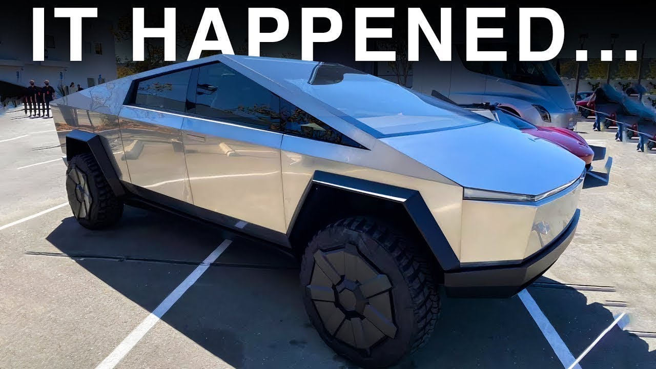 IT HAPPENED! The Cybertruck 2022 IS FINALLY Here!