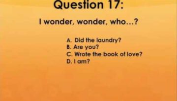 Baby Boomer Trivia Quiz