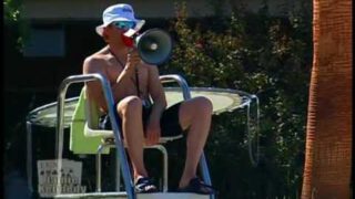 Life Guard Takes A Break
