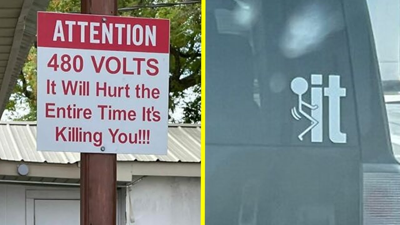 Times Signs Were So Funny, People Had To Share Them On This Facebook Page