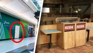 Hidden Burger King Restaurant Found Behind a Wall