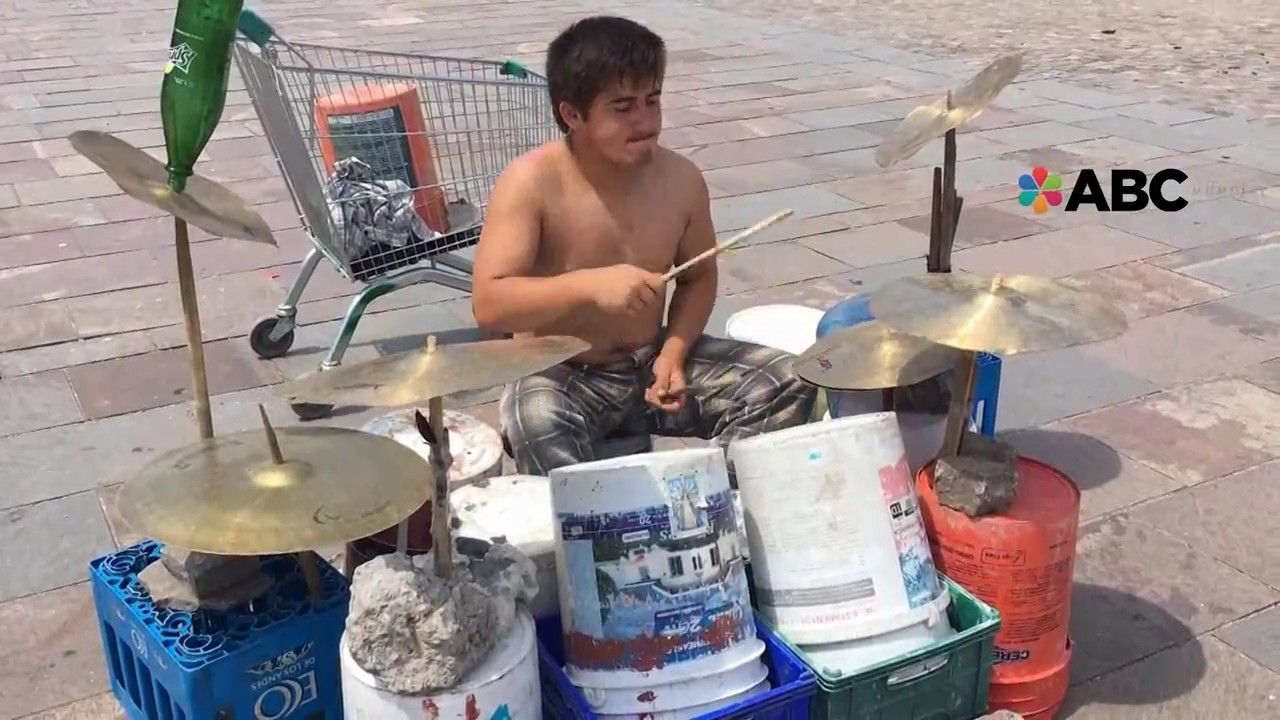 Drumming on Buckets