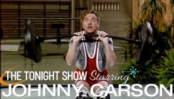 Dorf Attempts a New Weightlifting Record – Carson Tonight Show