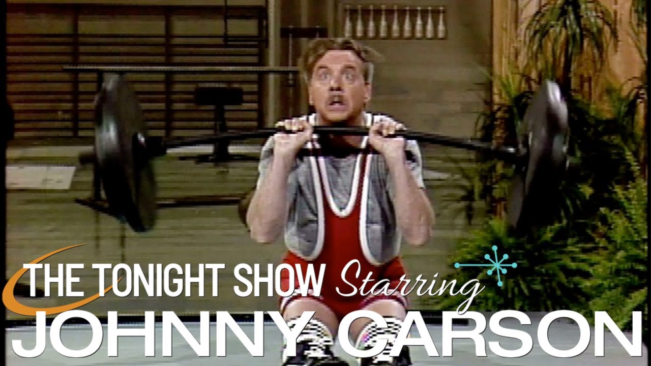 Dorf Attempts a New Weightlifting Record – Carson Tonight Show