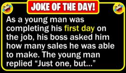 Funny Joke: Great Salesman