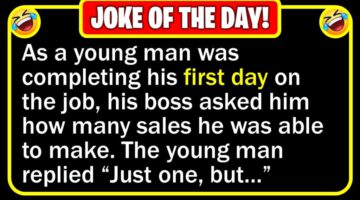 Funny Joke: Great Salesman