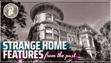 STRANGE & OBSOLETE Home Features from the past- Life in America