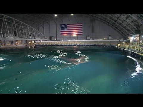 U.S. Navy’s “Indoor Ocean” Simulates Real Conditions