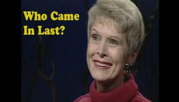 Who Came in Last? – Jeanne Robertson