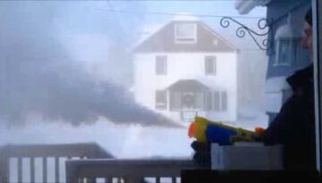 Boiling Water Gun in Extreme Cold Weather